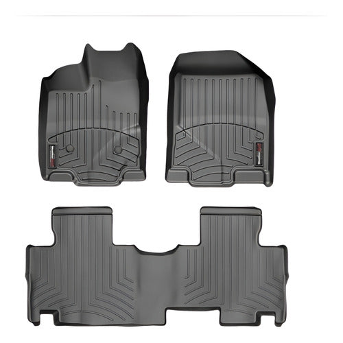 Tapetes Uso Rudo Weathertech Edge 2007-14 - 1ra+2da Fil+caju