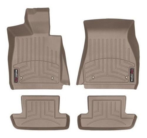 Tapetes Weathertech Bmw Serie 8 19-21 - 1ra + 2daf + Caj