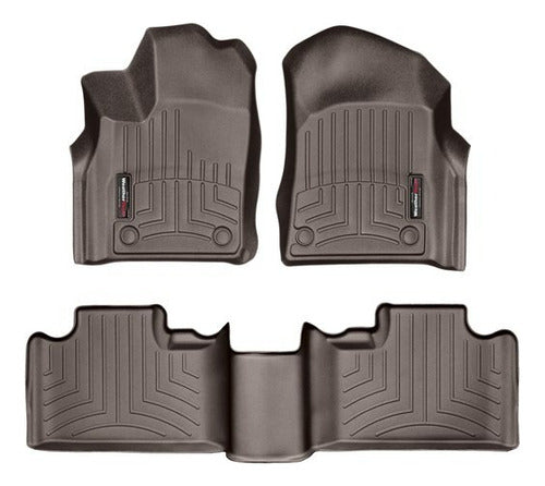 Tapetes Weathertech Grand Cherokee 2016-2022 - 1ra+2da Filas