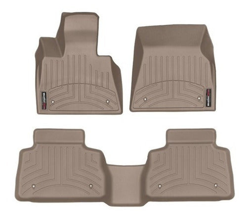 Tapetes Weathertech Bmw X6 - 2020-2021 - 1ra+2da Filas