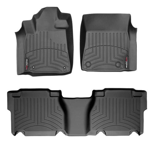 Tapetes Weathertech Tundra 2007-2011 - 1ra+2da Filas