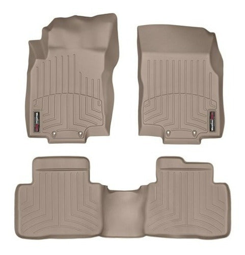Tapetes Uso Rudo Weathertech Rogue 2015-2020 1ra+2da Fila