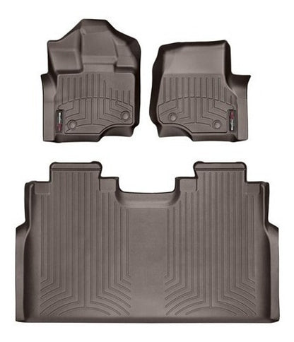 Tapetes Weathertech F-150 Lobo 2015-2019 Dob Cab - 1ra+2da F