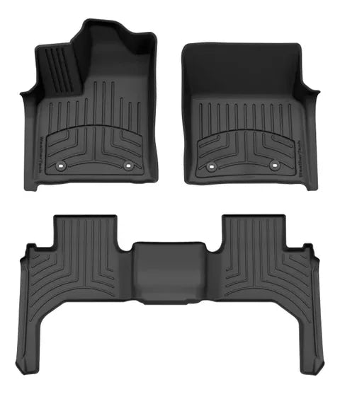 Tapetes Weathertech Hp Land Cruiser 2022-2023 1ra+2da Filas