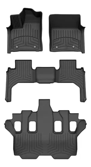 Tapetes Weathertech Hp Lexus Lx 2022+ 1ra+2da+3ra Filas