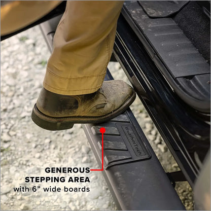 Estribos Laterales Weathertech Gmc Sierra 1500 2019+